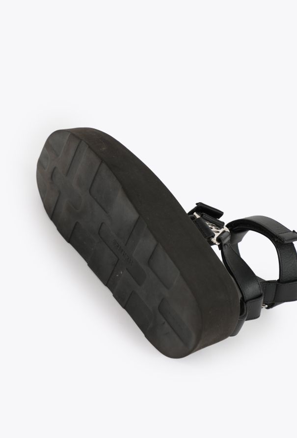 Hermès Enid Calfskin Leather Sandals, S/S 2022 - 6