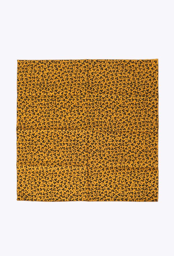 Hermès '80s 'Les Léopards' Placemat and Napkin Set - 5