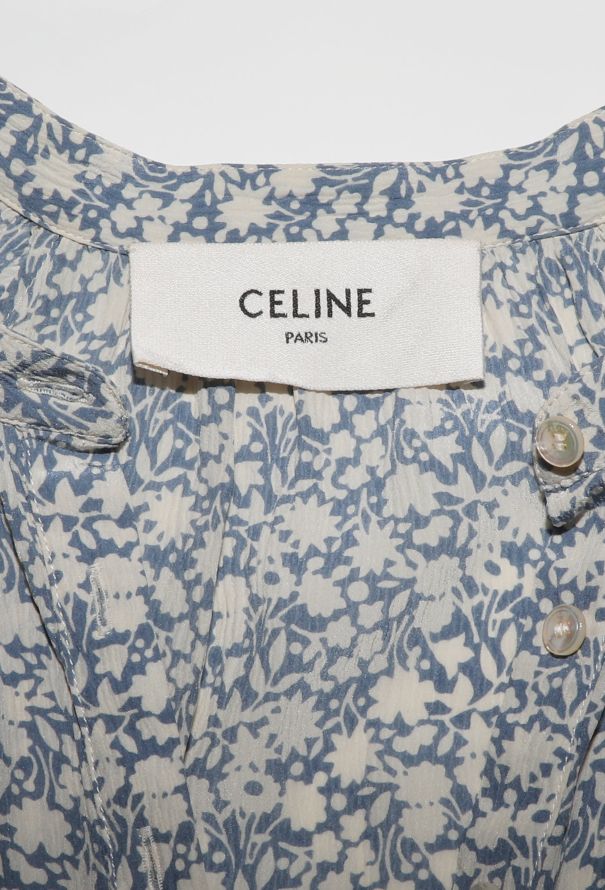 Céline 2020 Floral Chiffon Dress - 5