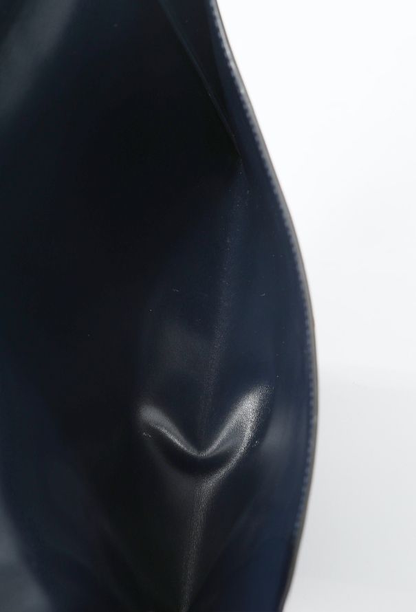 Hermès Vintage Bicolor Box Rio Clutch - 11