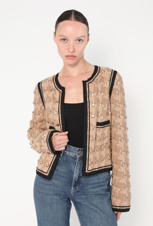 Chanel 2008 Paris-London 'CC' Tweed Jacket - 1