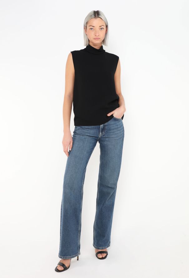 The Row 2023 Jaime Mock-Neck Top - 3