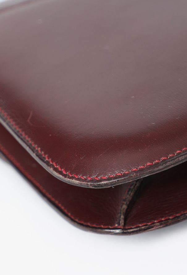 Hermès Vintage Burgundy Box Constance 23 - 8