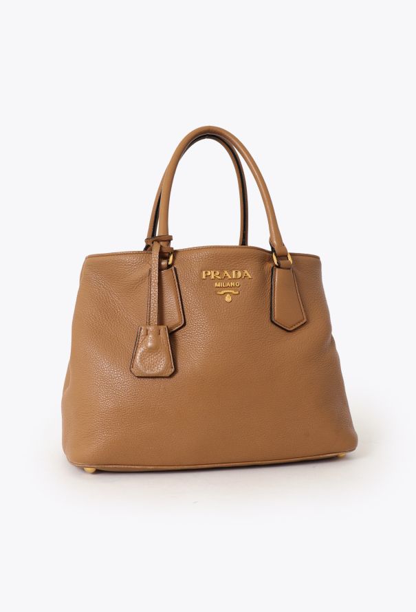 Prada 2022 Vitello Phenix Double Tote Bag - 3