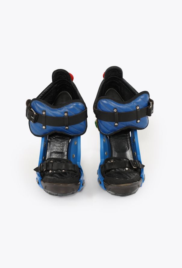 Balenciaga COLLECTOR F/W 2007 Colorblock Lego Heels - 4