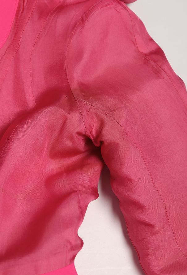 Thierry Mugler Early '90s Cinched Bowtie Jacket - 10