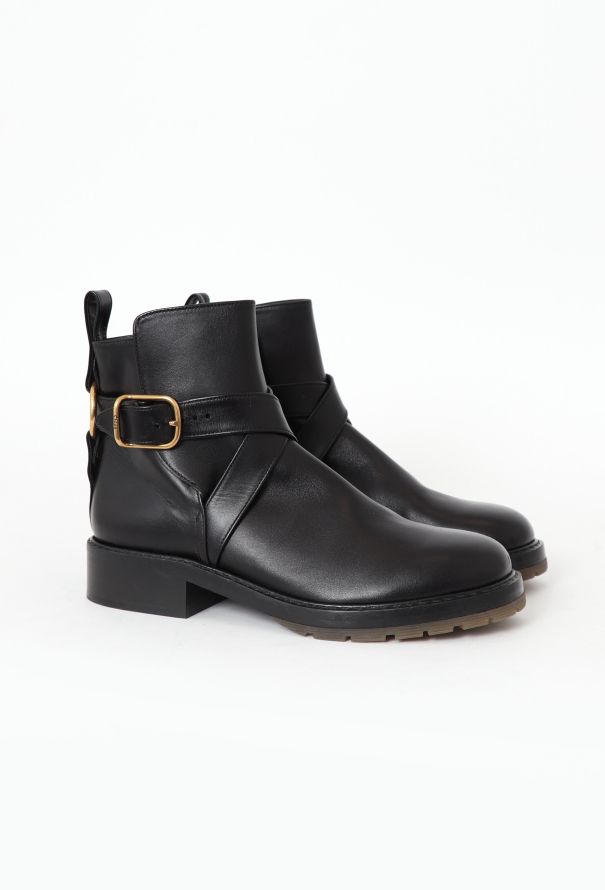Chloé 2020 Leather Diane Combat Boots - 3 Chloé 2020 Leather Diane Combat Boots - 3