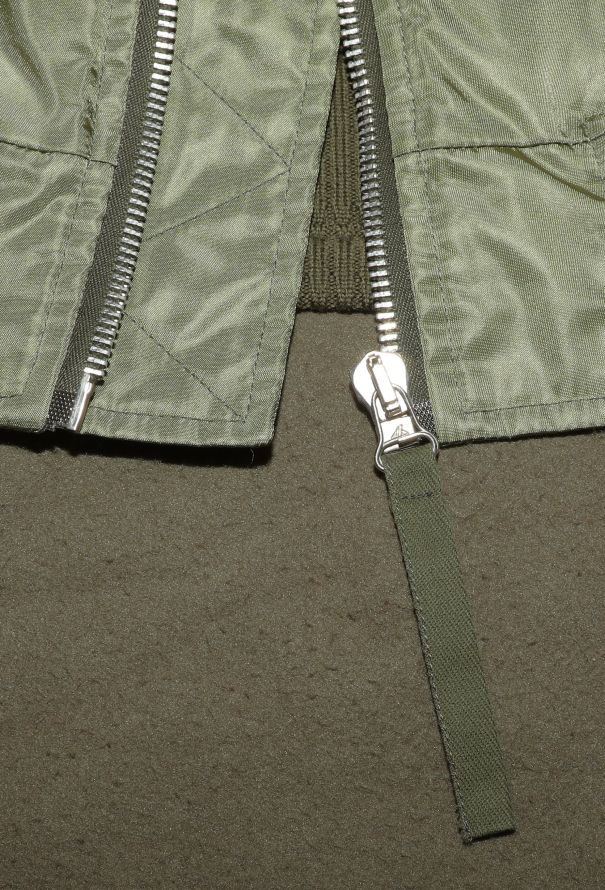 Helmut Lang F/W 2003 Fleece Bondage Bomber - 10