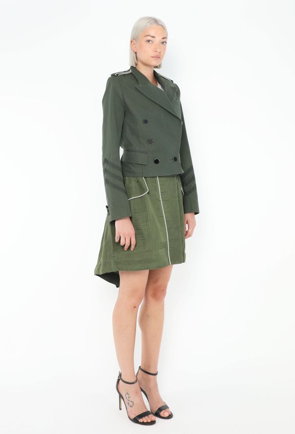 Sacai S/S 2015 Layered Military Jacket - 6