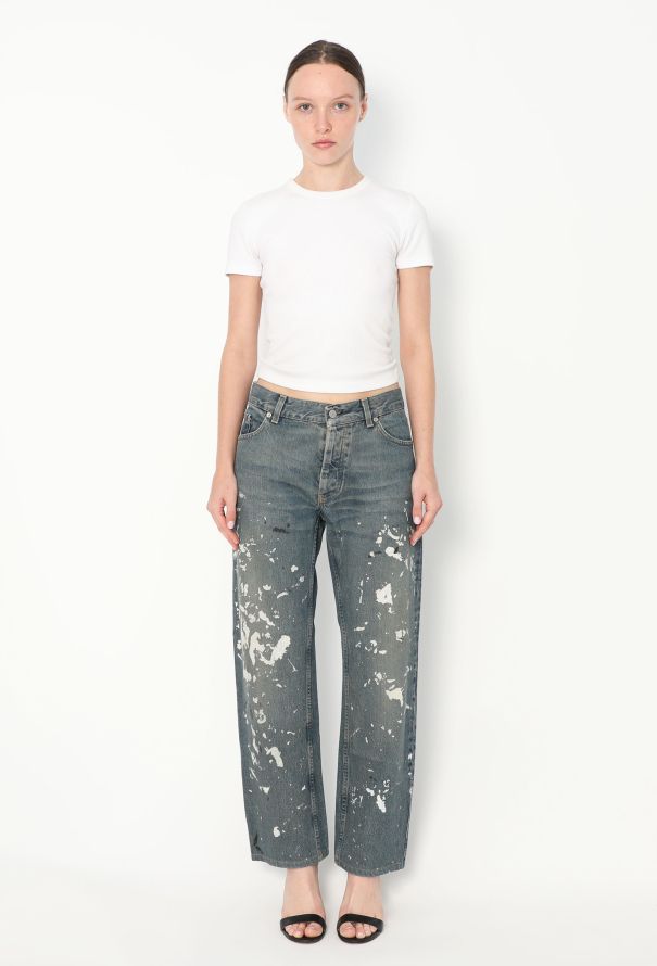 S S 1998 Painted Jeans Authentic Vintage ReSee