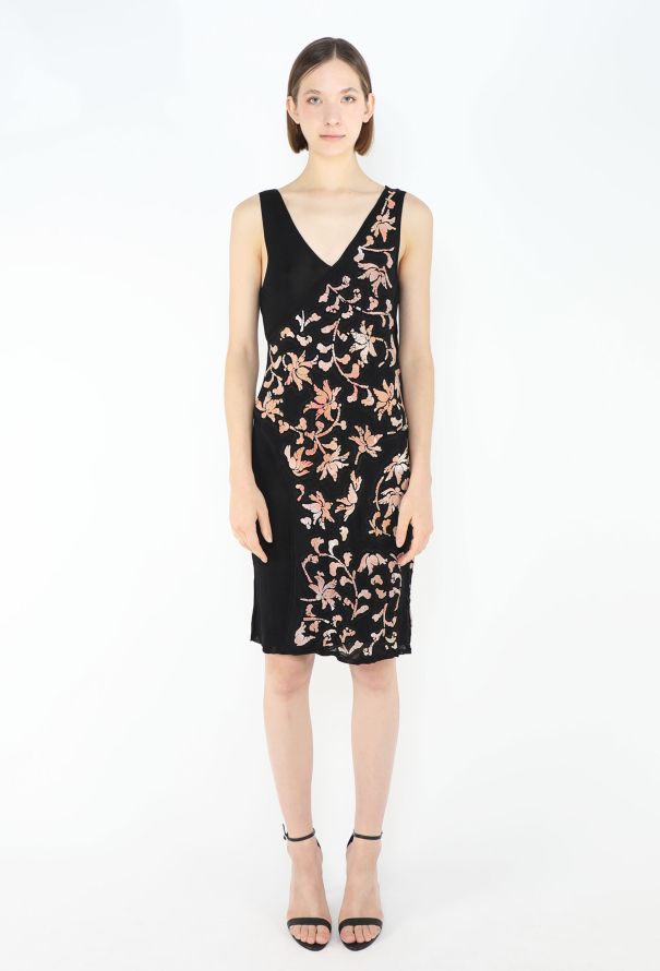 Chanel Resort 2016 Paris-Seoul Floral Overlay Dress - 1