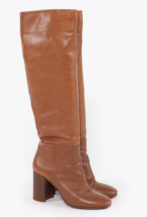 Miu Miu Early 2000s Calfskin Boots - 3