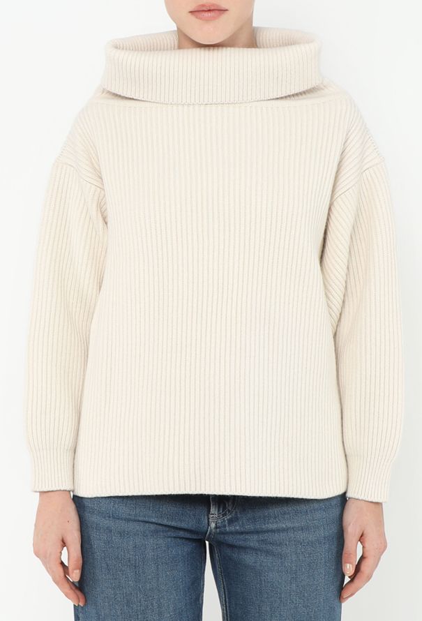 Alaïa 2021 Turtleneck Ribbed Sweater - 4