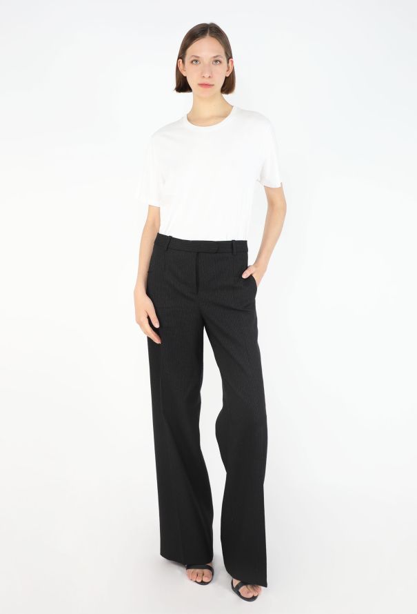 The Row Banew Pinstripe Wide-Leg Trousers, 2024 - 2