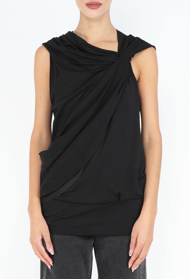 Balenciaga Iconic Fall 2008 Draped Top - 1