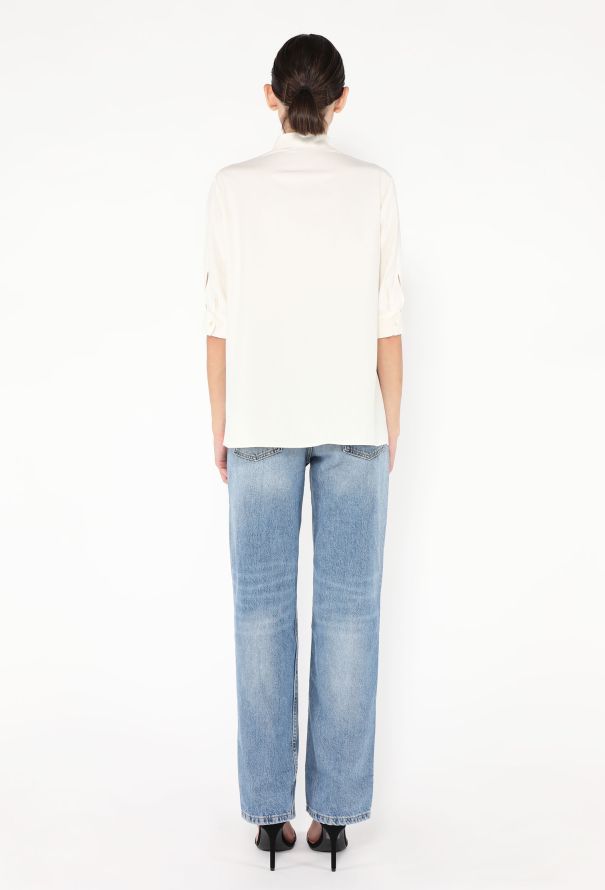 Loro Piana 2024 Cinzia Silk Shirt - 5