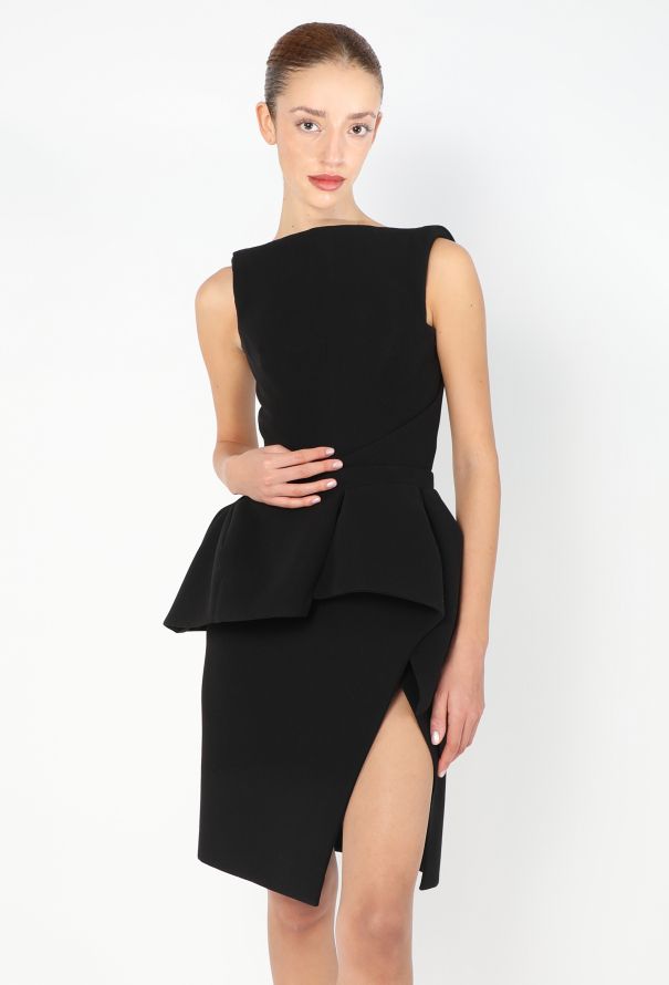 Balenciaga Iconic F/W 2008 Sculpted Peplum Dress - 1