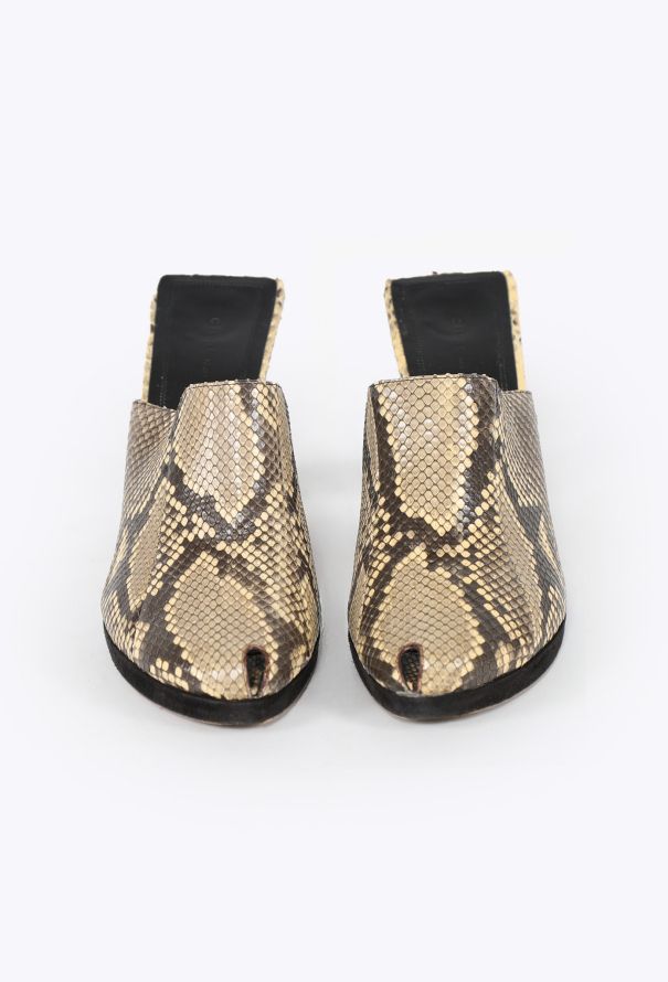 Céline Pre-Fall 2017 Snakeskin Mules - 3