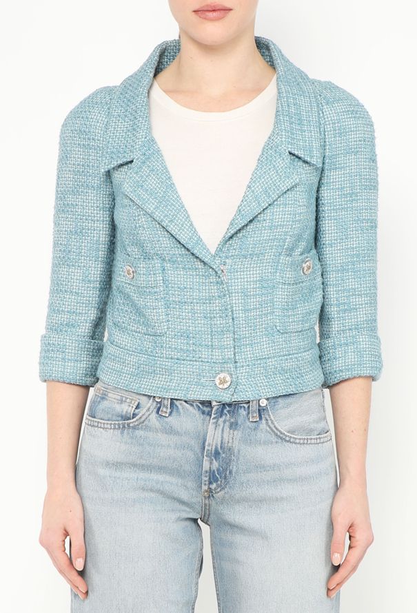 Chanel 2013 Embellished Tweed Jacket - 1