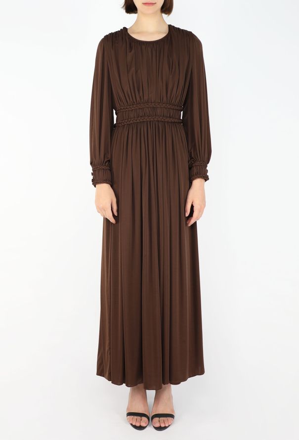 Carven 1960s Haute Couture Grecian Gown - 3