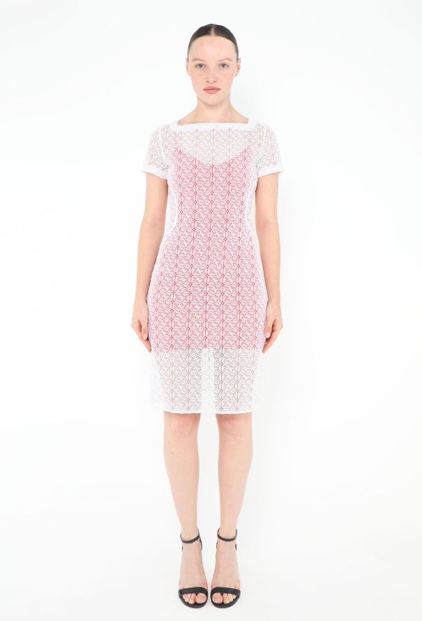 Alaïa S/S 2011 Geometric Lace Dress - 1