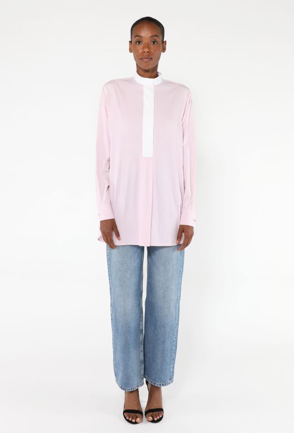 Céline Bicolor Cotton Tunic - 2