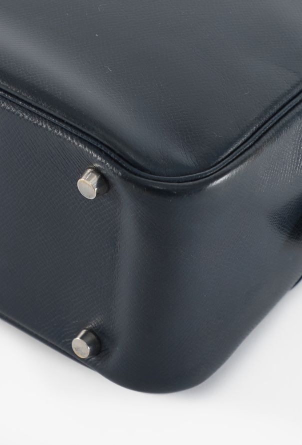 Hermès Bleu Marine Courchevel Plume 32 Bag - 10