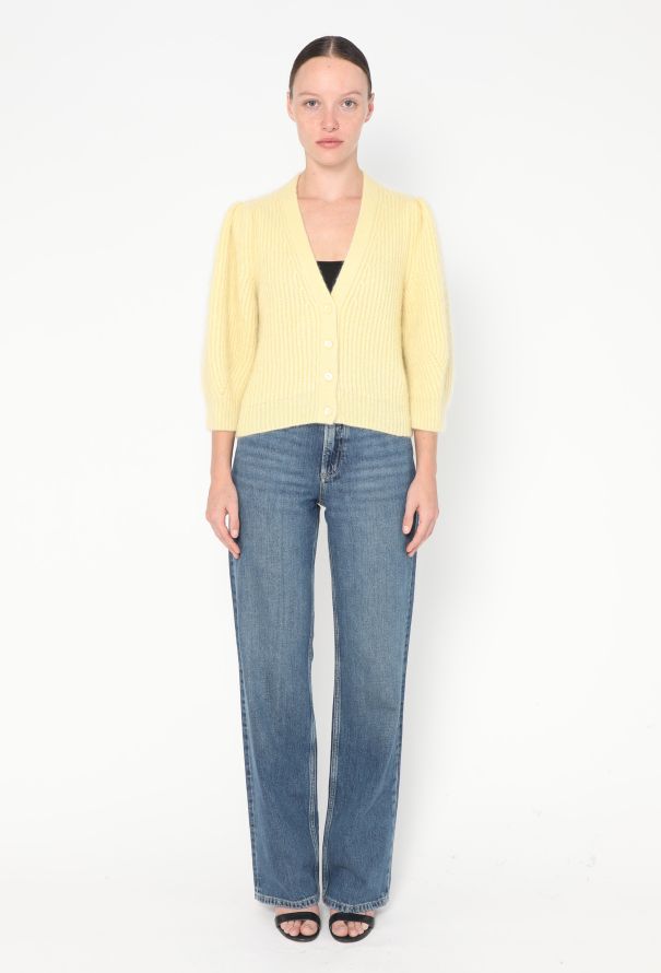 Céline S/S 2021 Cropped Mohair Cardigan - 3 Céline S/S 2021 Cropped Mohair Cardigan - 3