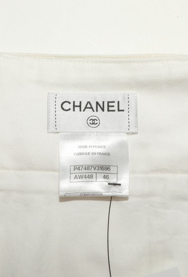 Chanel Resort 2014 Denim 'CC' Skirt - 7 Chanel Resort 2014 Denim 'CC' Skirt - 7