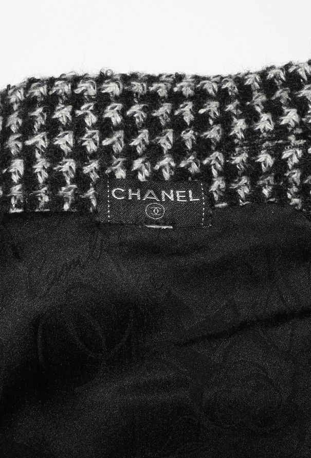 Chanel 2014 Tweed Houndstooth Dress - 5