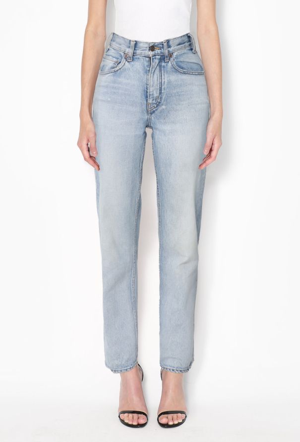 Céline 2021 Washed Tapered Jeans - 2 Céline 2021 Washed Tapered Jeans - 2