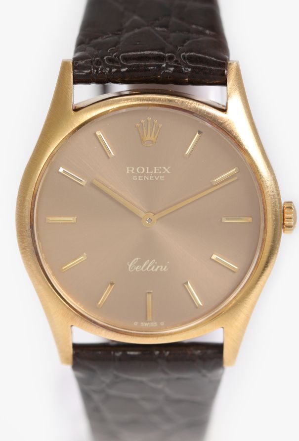 Rolex Elegant 1970s 18k Yellow Gold Cellini Watch - 2 Rolex Elegant 1970s 18k Yellow Gold Cellini Watch - 2
