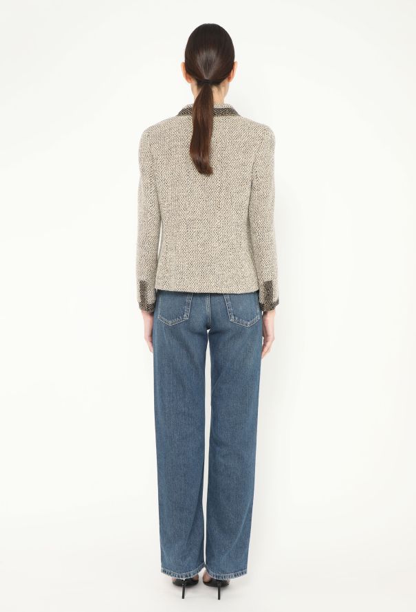 Chanel F/W 1998 Tweed Pocket Jacket - 7