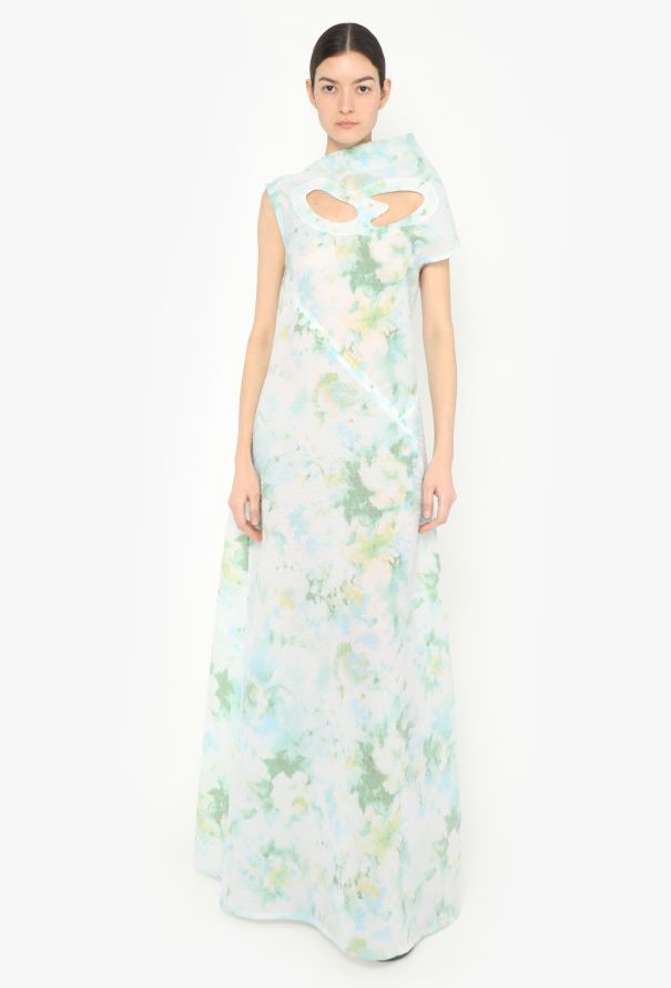 Céline Resort 2017 Floral Cut Out Dress - 1