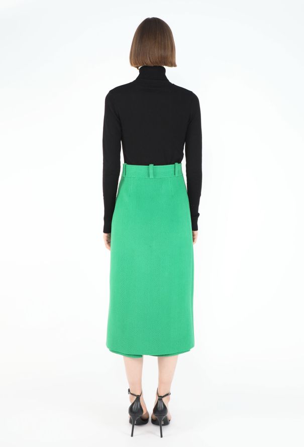 Balenciaga F/W 2018 Chevron Pencil Skirt - 6