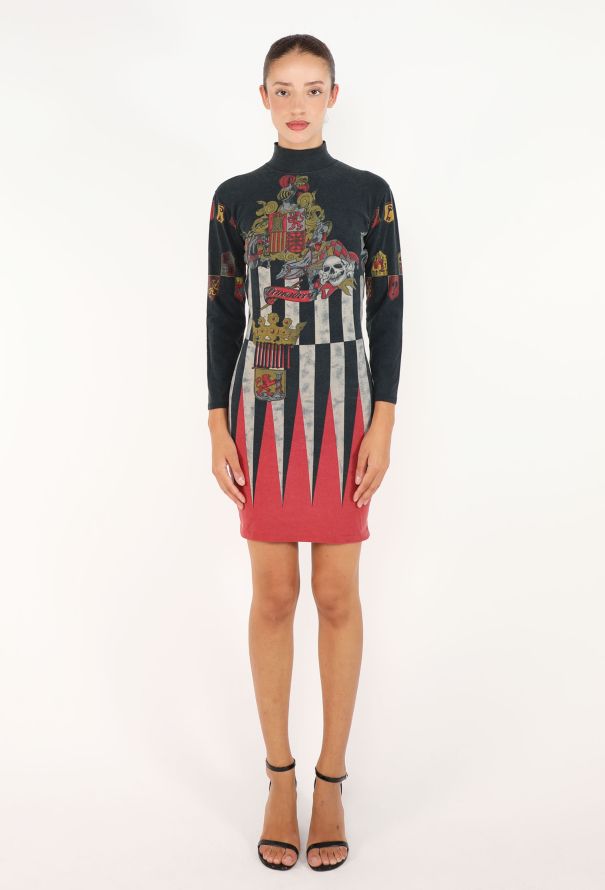 Jean Paul Gaultier Junior Collegiate T-Shirt Dress, F/W 1988 - 3