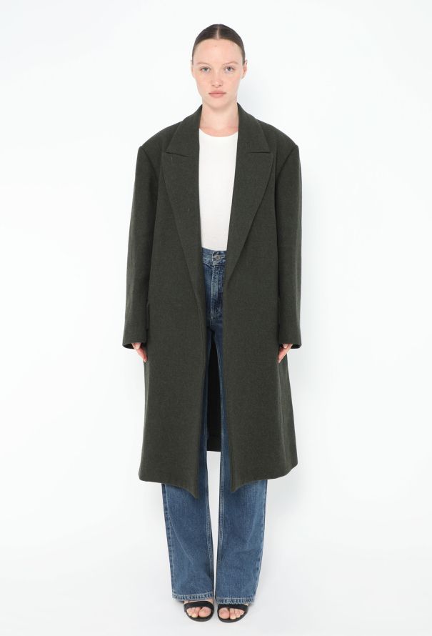 Céline Pre-Fall 2016 Notched Coat - 3 Céline Pre-Fall 2016 Notched Coat - 3