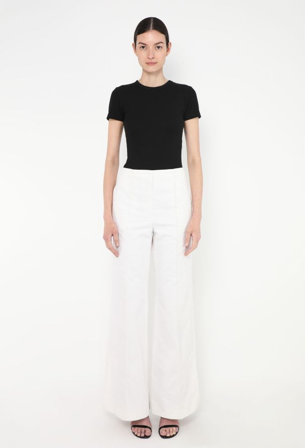 Céline Resort 2017 Felted Bootcut Trousers - 1