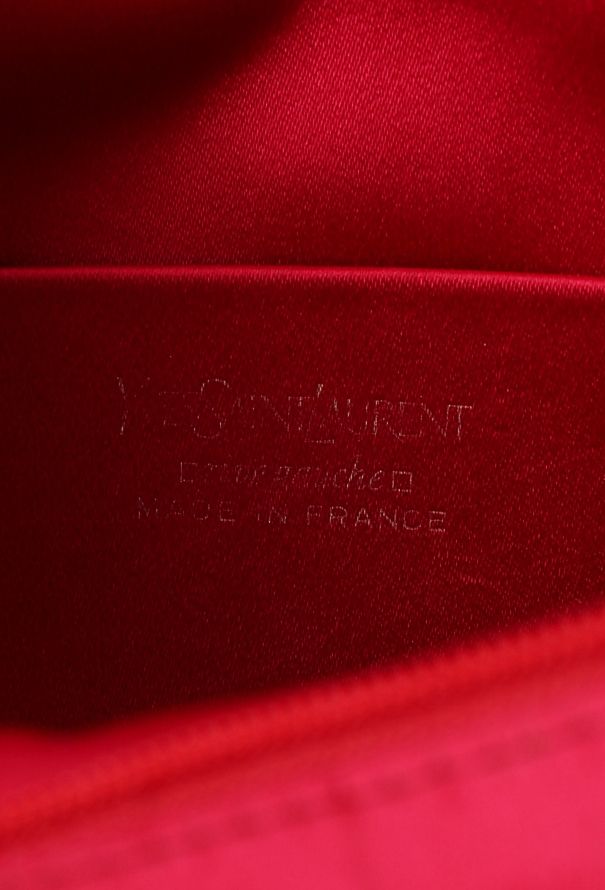 Saint Laurent '90 Black Silk Clutch - 11