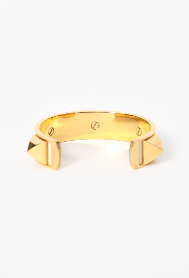 Hermès Médor Leather Jonc Bracelet - 3