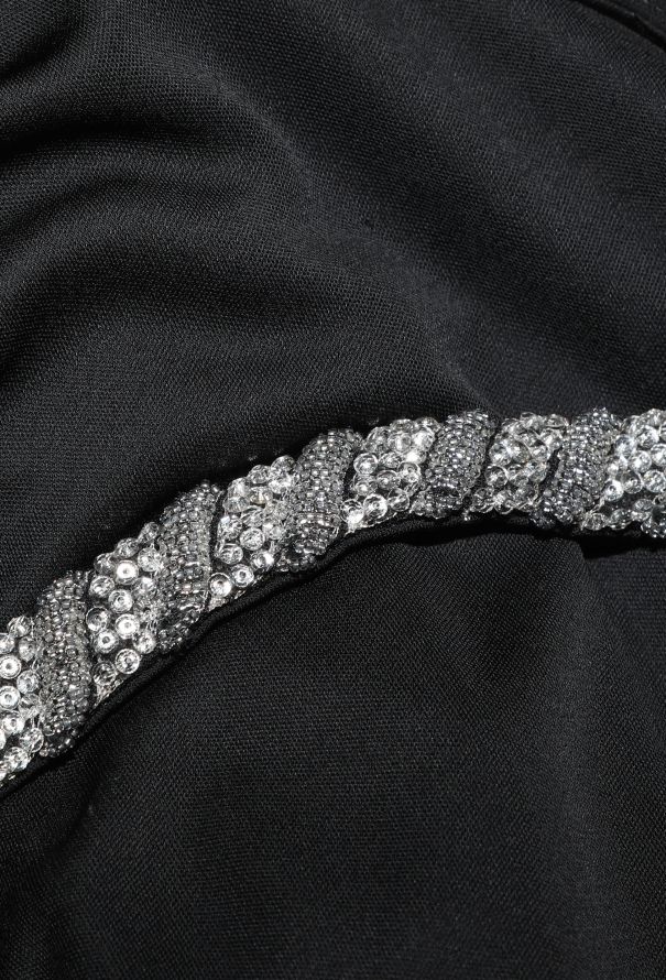 Azzaro Nazca Backless Embellished Gown - 6