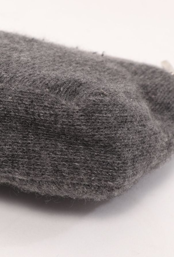 Fendi Vintage Cashmere & Lizard Baguette Bag - 9