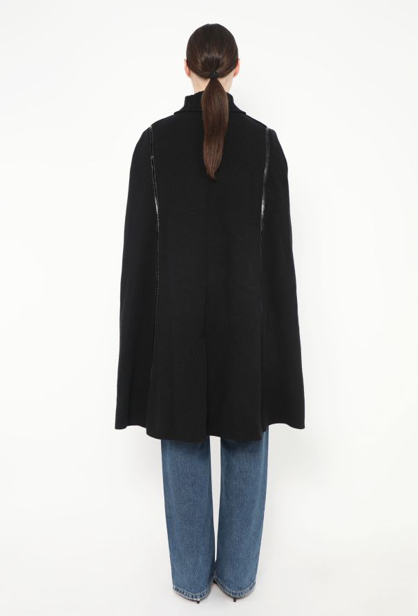 Alexander McQueen Ribbed Knit Cape - 6 Alexander McQueen Ribbed Knit Cape - 6