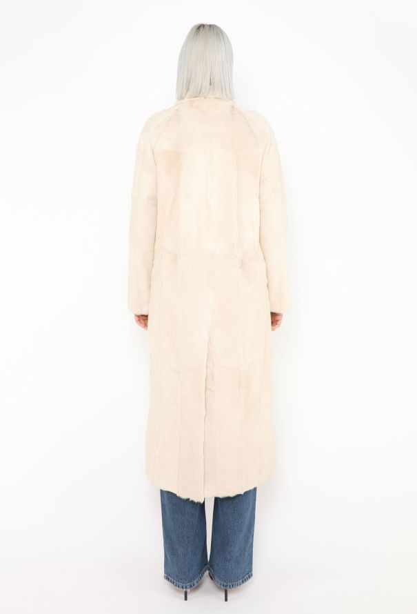 Sonia Rykiel Resort 2017 Dyed Goat Fur Peacoat - 7 Sonia Rykiel Resort 2017 Dyed Goat Fur Peacoat - 7