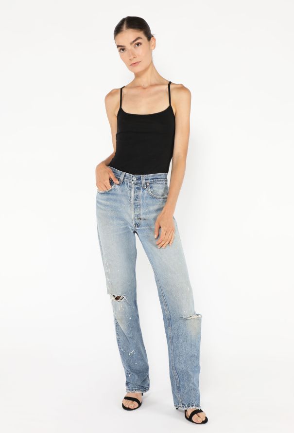 Levi's Vintage 501 Distressed Jeans - 1