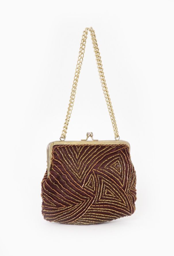 Sequined Mini Evening Bag - 3 Sequined Mini Evening Bag - 3