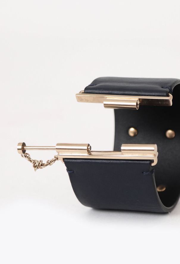 Chanel Resort 2018 'CC' Leather Cuff - 6