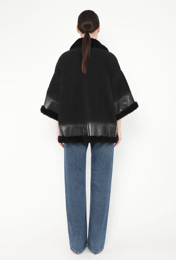 Prada 2018 Suede Shearling-Lined Jacket - 5