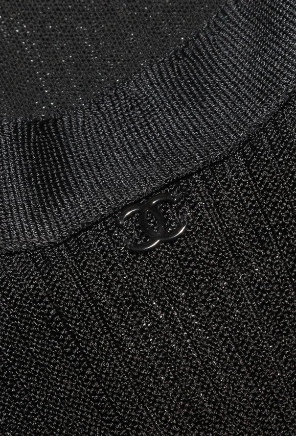 Chanel Black Knit Dress - 7 Chanel Black Knit Dress - 7