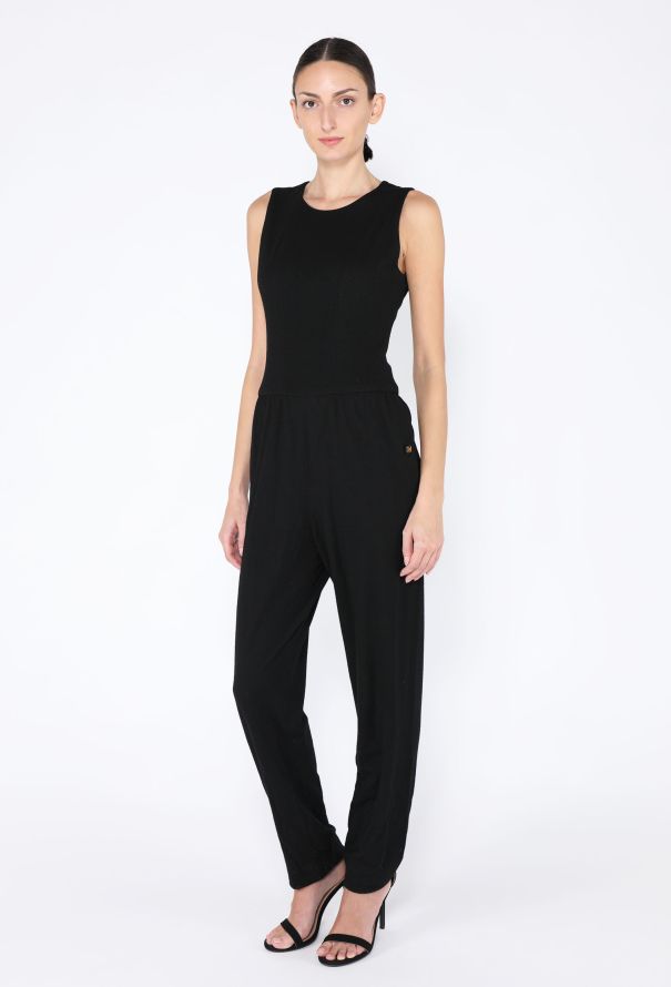 Chanel F/W 1993 'CC' Button Jumpsuit - 2